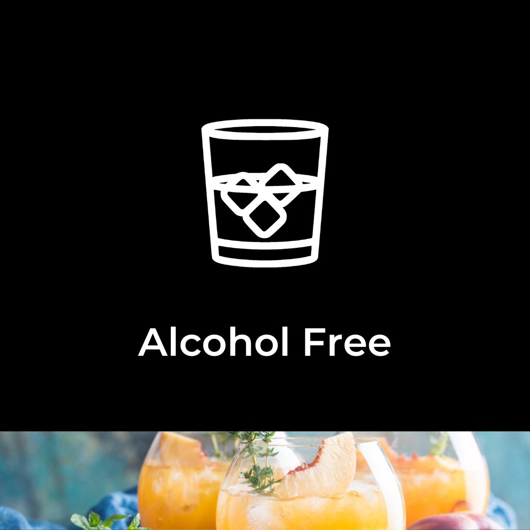 
    Alcohol Free
  