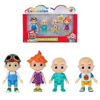 Bandai - CoComelon - Pack 4 figurines à collectionner 7 cm - 3 ans