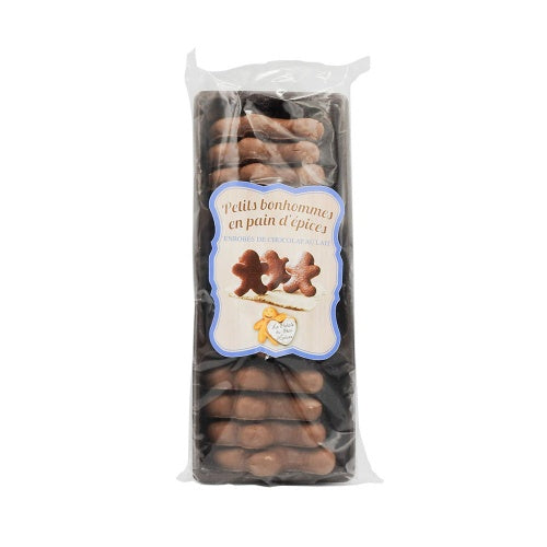 Bonhommes Pain d'épices Enrobés Chocolat Lait 200gr
