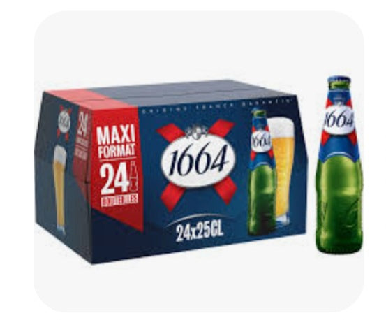 1664 Biere Blonde 24x25cl