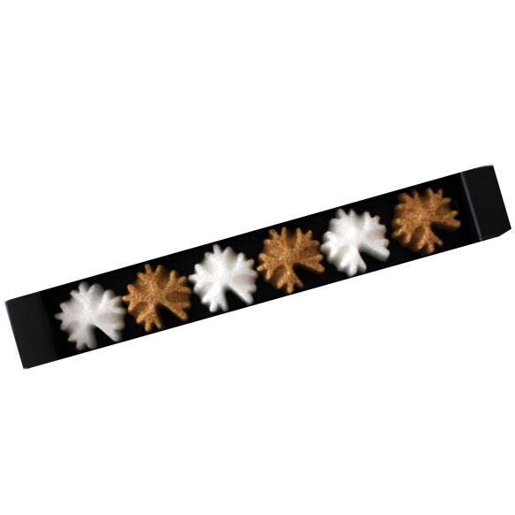 Ercus Sucres Flocons  - Hiver - Réglette de 6 Sucres 18gr