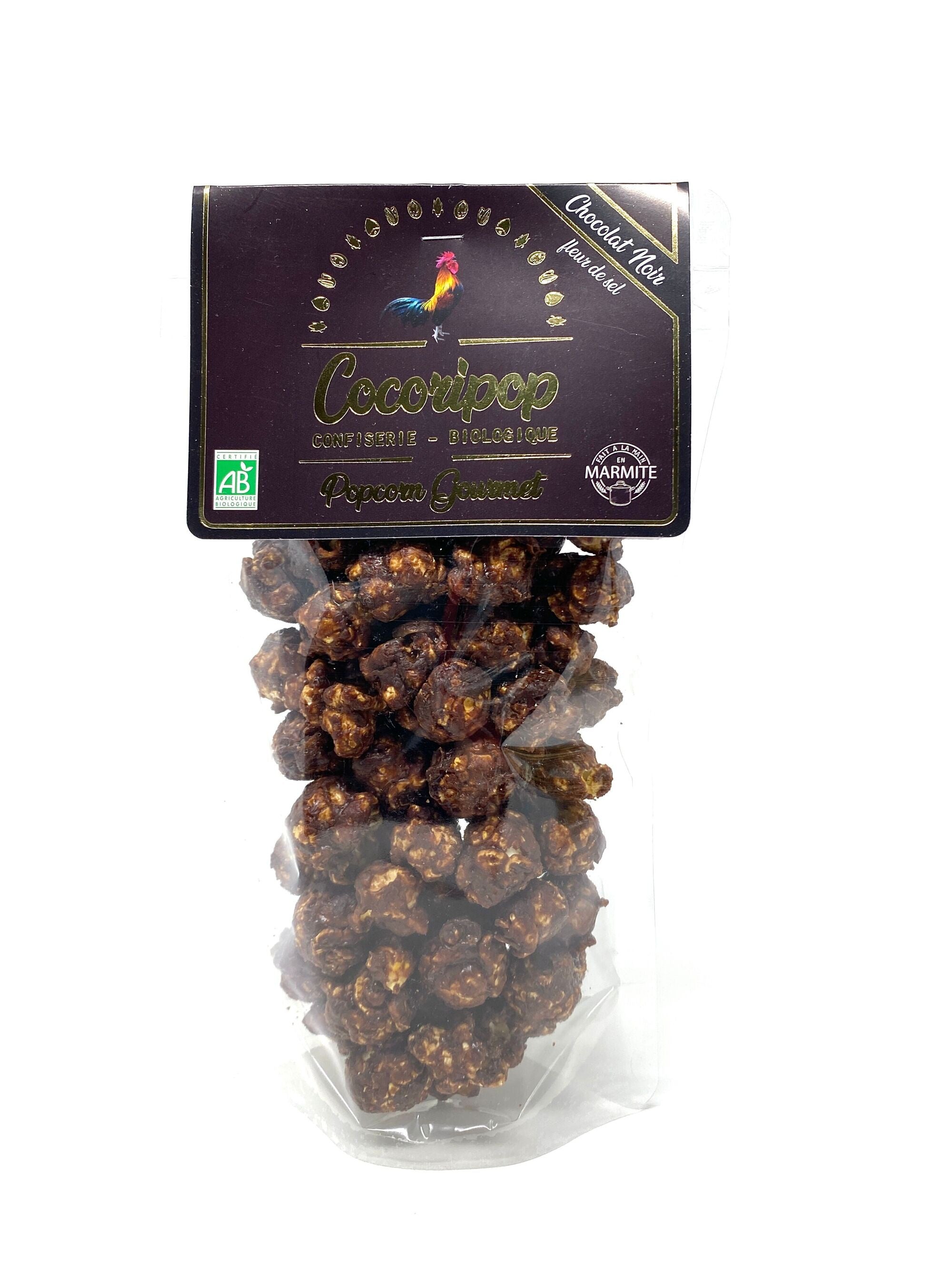 Cocoripop Popcorn Chocolat Noir Fleur de Sel (Médaille d'Or Epicures 2024) 80gr