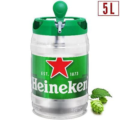 Heineken Biere Blonde 5° Fut 5L