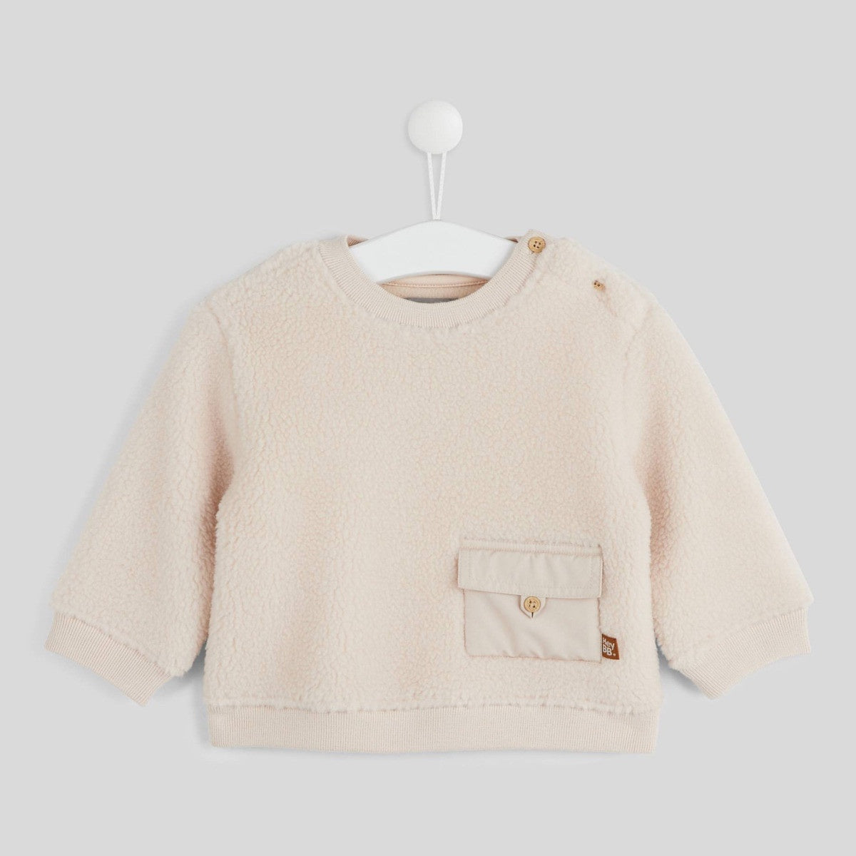 Bout'Chou Pull Crème 12 Mois