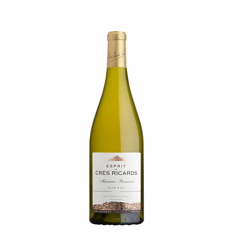 Esprit des Crès Ricards Marsanne-Roussane Paul Mas Vin Blanc Carton 0.75LX6 / 4.5L