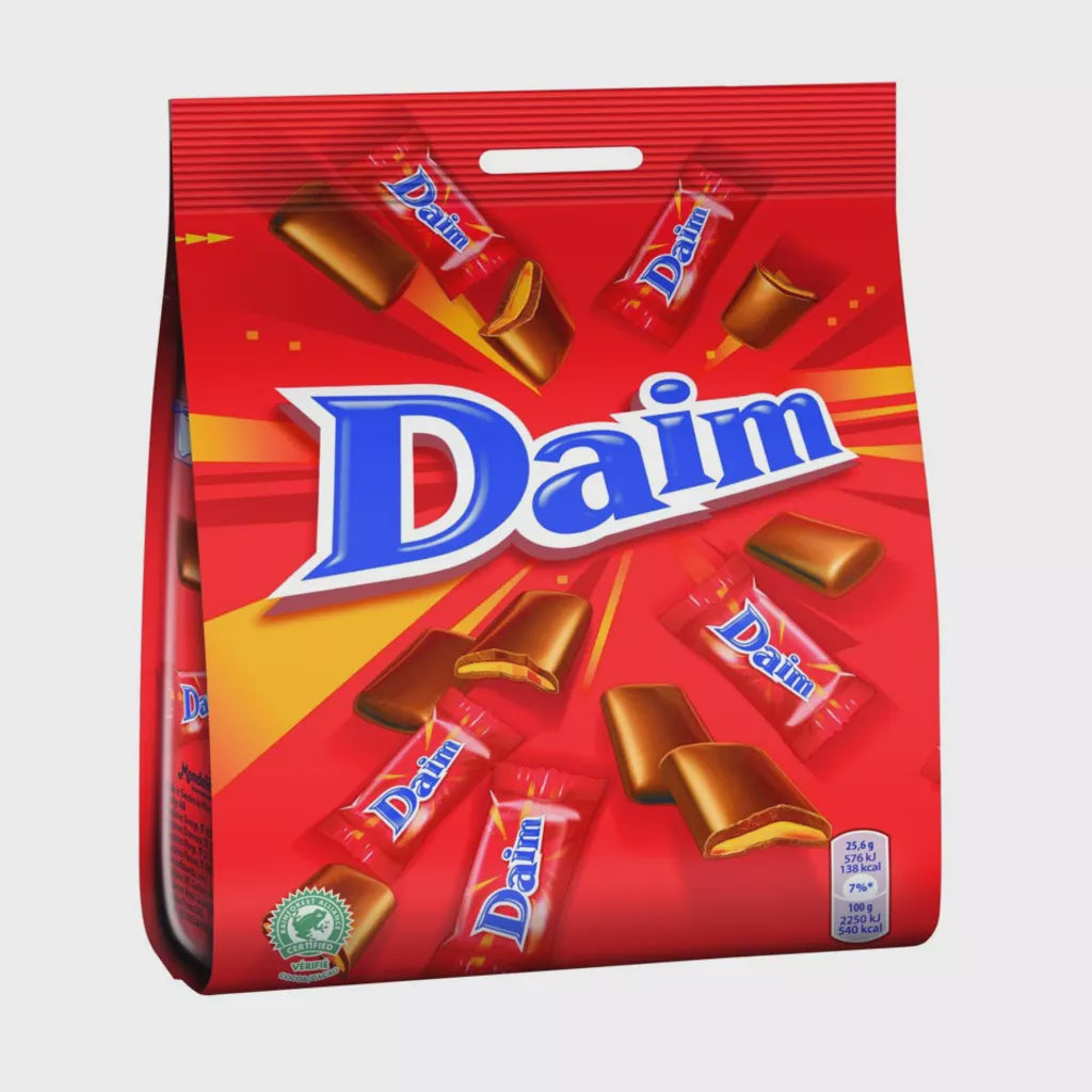 Daim Chocolats Au Lait Fourrés Au Caramel 200gr