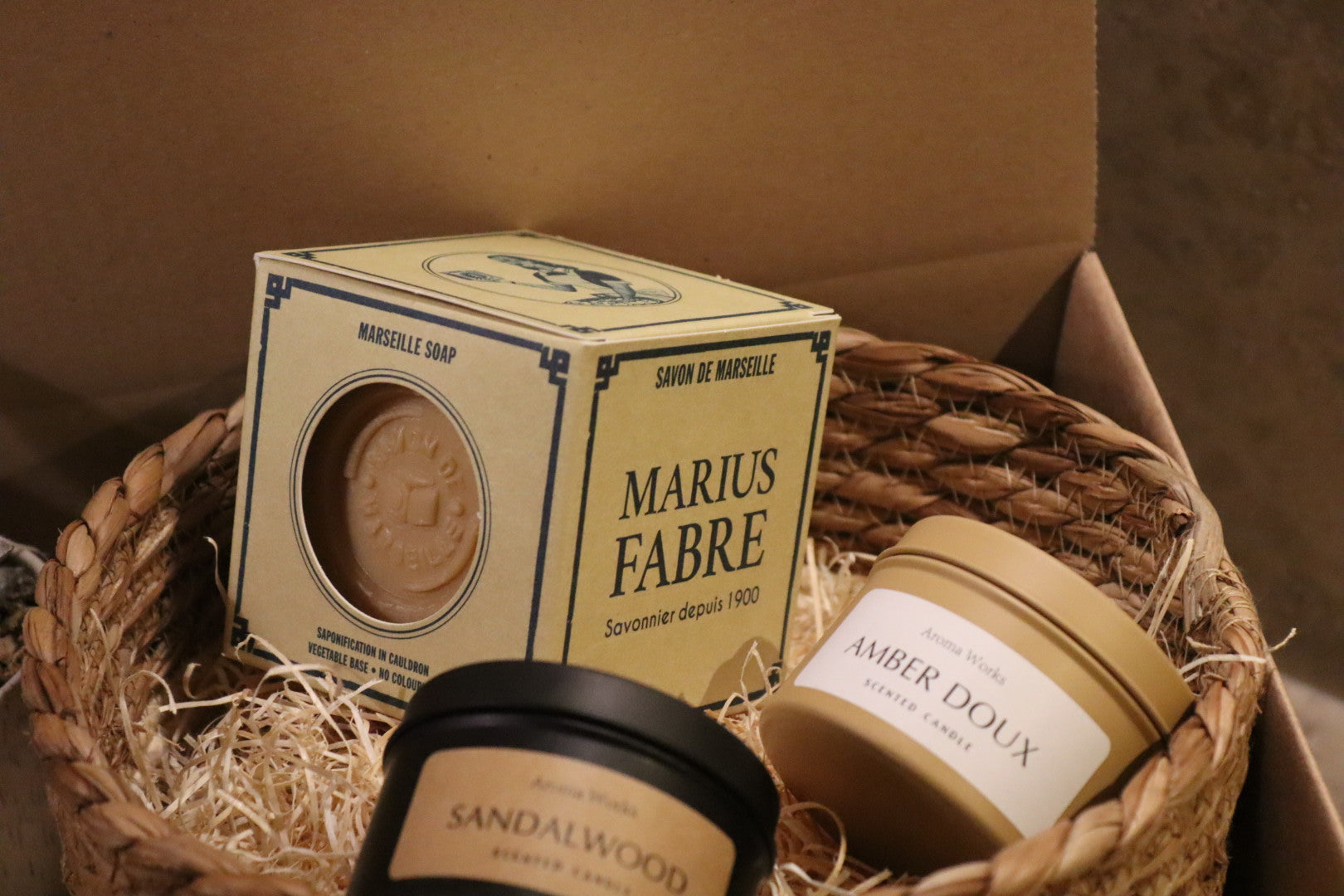 Cocooning Hamper " Natural Home Set"