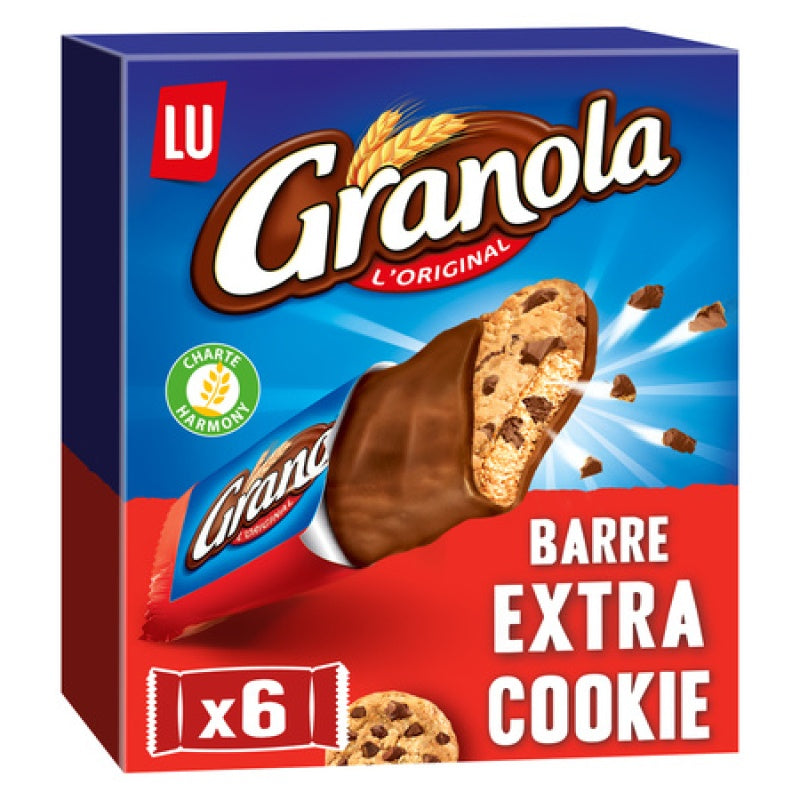 Lu Granola Barre Extra Cookie 168gr