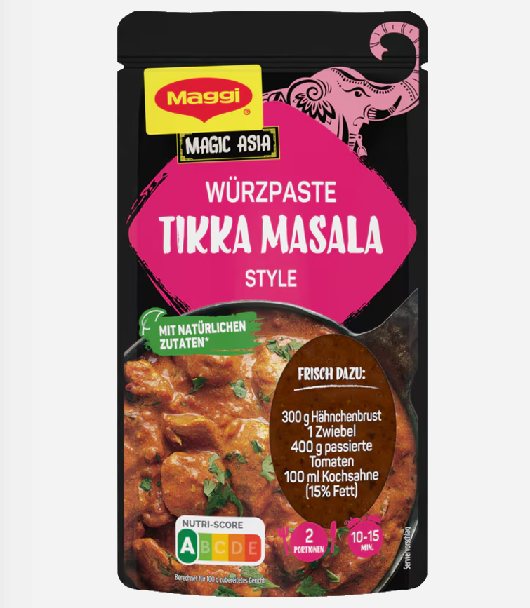 Maggi Sauce Paste Tikka Masala 65gr