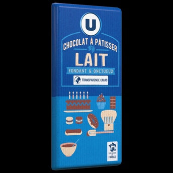 U Chocolat Au Lait A Pâtisser 170gr