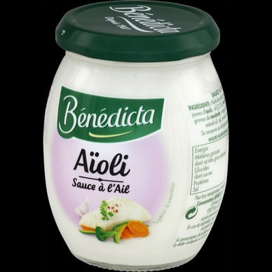 Benedicta Sauce AÏoli Bocal 260gr