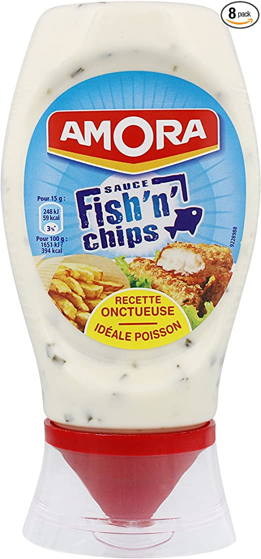 Amora Sauce Fish & Chips 251gr