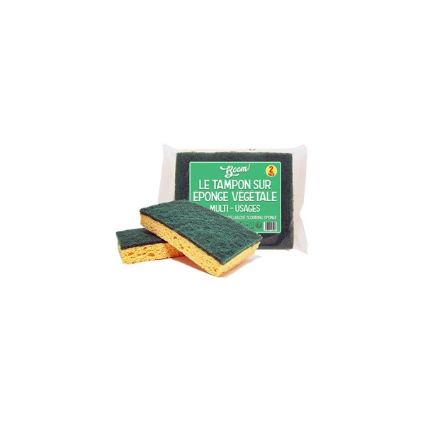 Boom Tampon Eponge Végétal Cuisine x2
