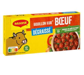 Maggi Bouillon de Boeuf KUB Degraisse x12 / 120gr