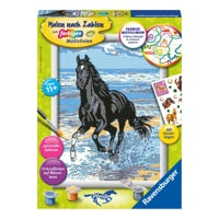 Ravensburger - Peinture par numéro Cheval sur la plage - dès 11 ans