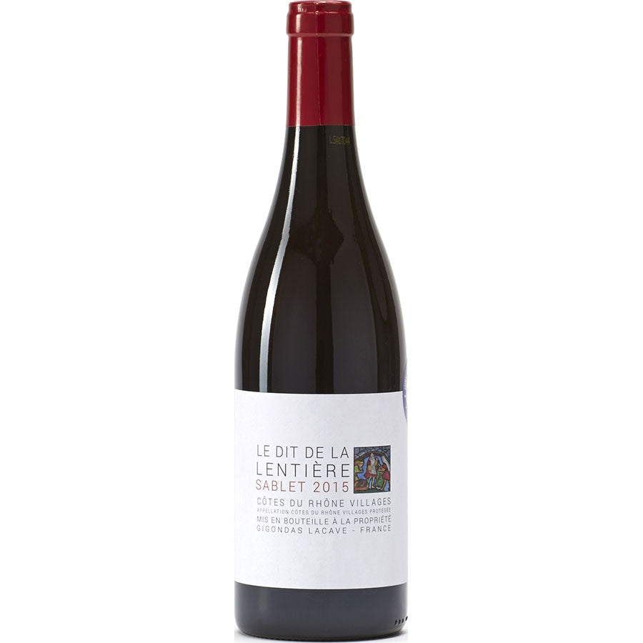CDR Villages Sablet Le Dit de la Lentière 2016 Vin Rouge 0.75L