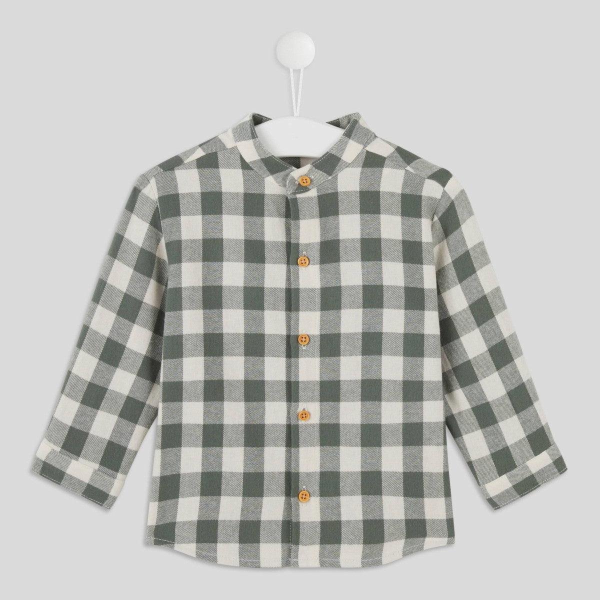 Bout'Chou Chemise à Carreaux Verte 18 Mois