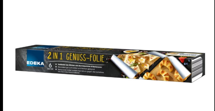 EDEKA Papier   Face Cuisson / Face Alu  6M