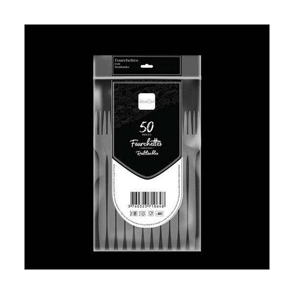 RIMON Fourchettes plastique  x50