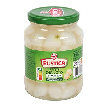 Rustica Petit Oignon au Vinaigre 190gr