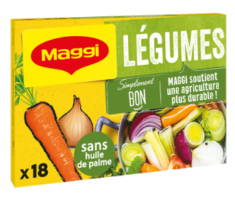 Maggi Bouillon de Legumes KUB x18 / 180gr