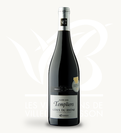 AOP Côtes du Rhône Cuvée des Templiers Vin Rouge 0.75L