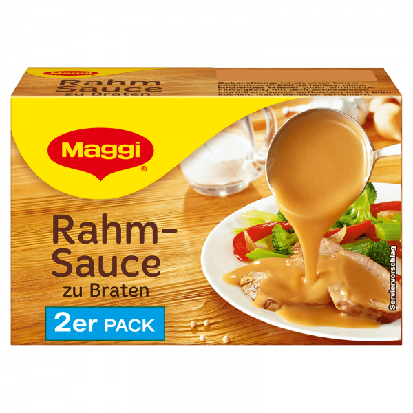 Maggi Rahmsauce/Sauce Crème Pour Rôti 2x25cl/ 50cl
