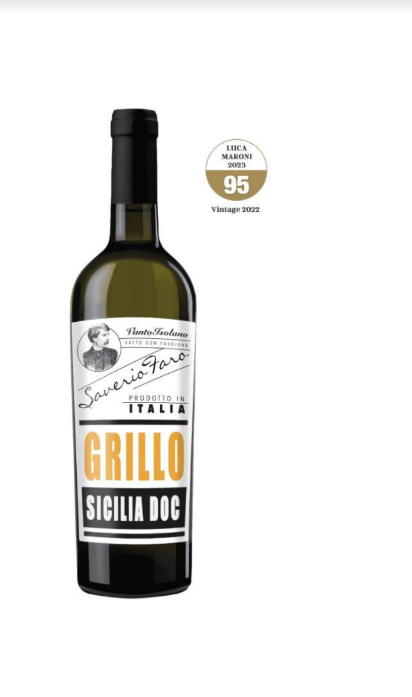DOC Saverio Faro Grillo Sicilia Vin Blanc 0.75L