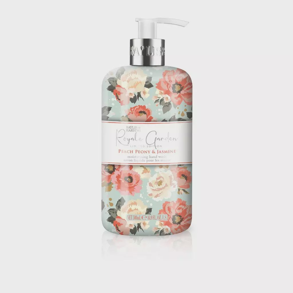 Baylis&Harding Savon Main Peach, Peony Jasmine 50cl