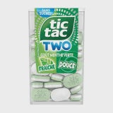 Tic Tac Two Menthe Fraîche & Douce Sans Sucres 38.5gr