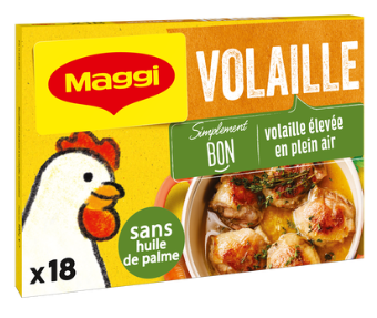 Maggi Bouillon de Volaille KUB x18 / 180gr