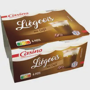 U Liegeois Café 4x100g/ 400gr