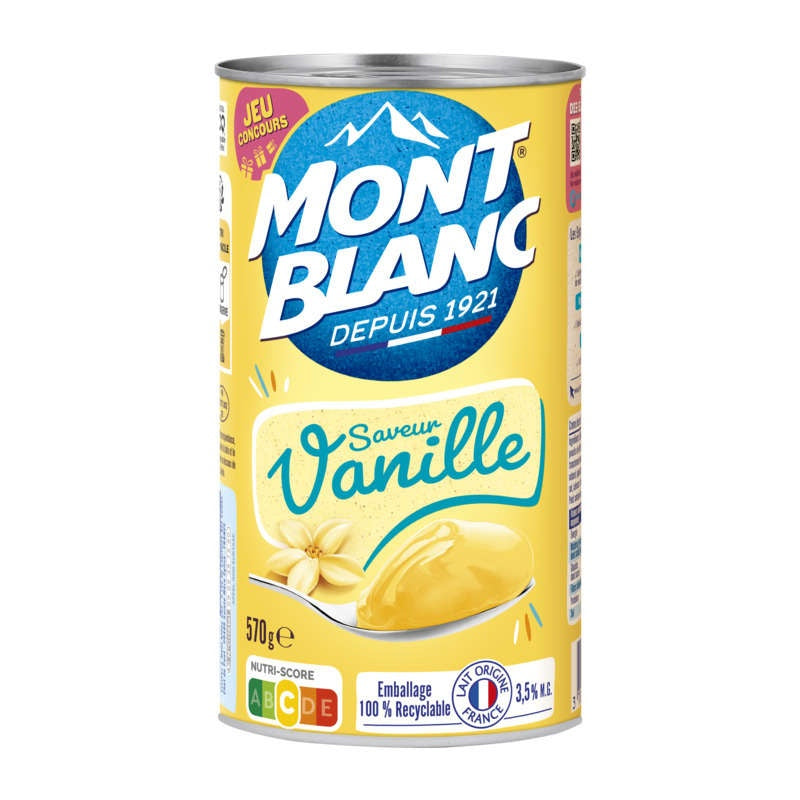 Mont Blanc Crème Vanille 570gr