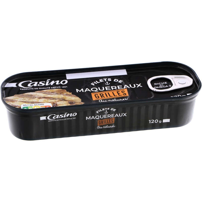 Casino Filets De Maquereaux Grillés 145gr