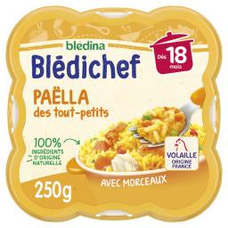 Blédina Repas bébé Blédichef 18 mois Paëlla - 230g