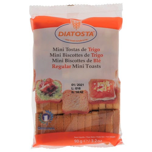 Diatosta Mini Biscottes Au Blé 90gr