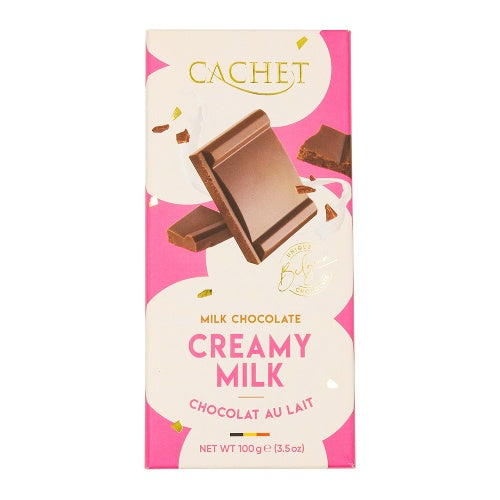 Cachet Chocolat 31% Au Lait Creamy Milk Tablette 100gr