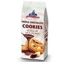 Merba Cookies Moelleux Triple Chocolat 200gr