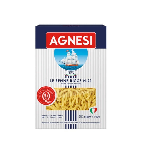 Agnesi Pâtes Penne Ricce n°21 500gr