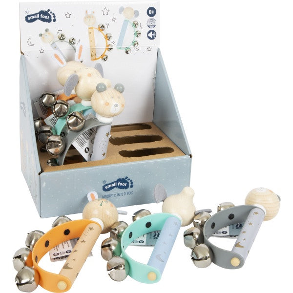 Display Bébé tambourins pastel,  18x12x5cm