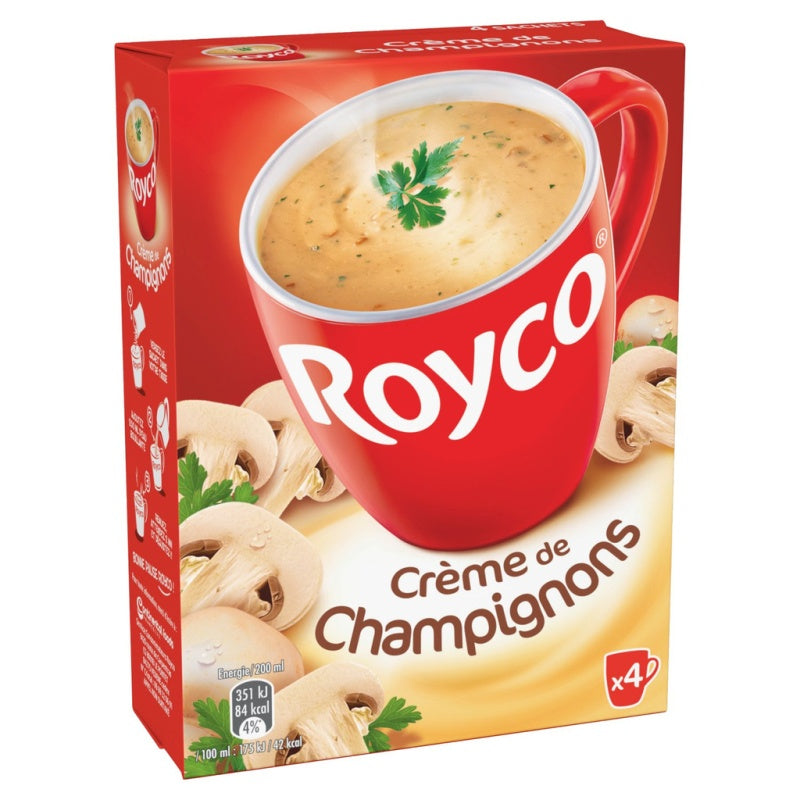Royco Crème De Champignons x4  64gr
