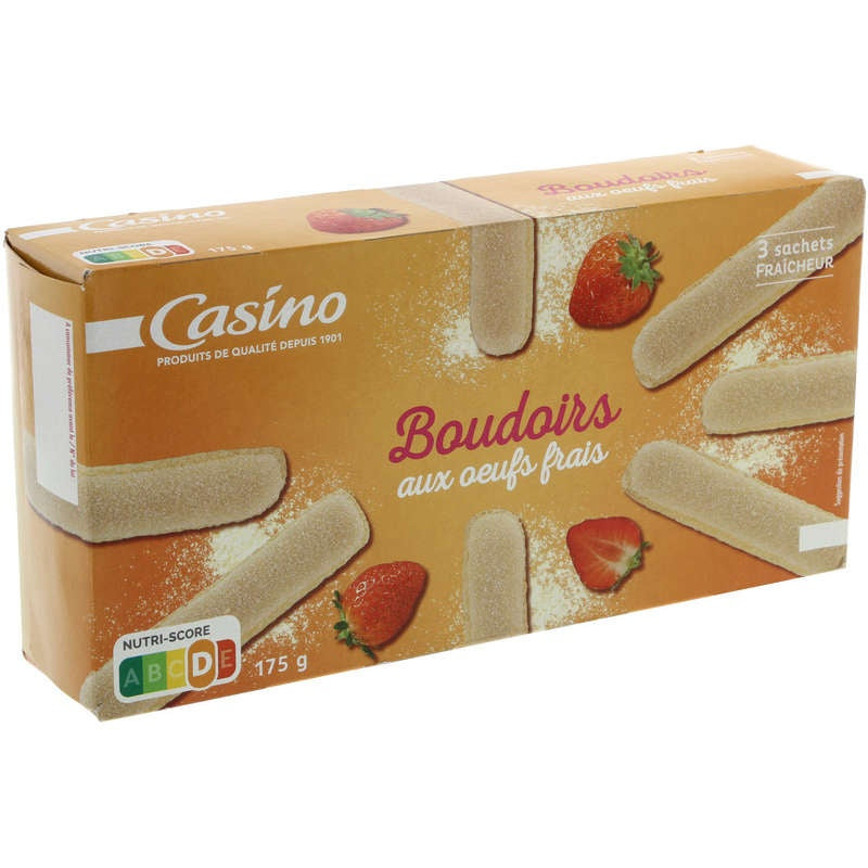 Casino Boudoirs Aux Oeufs Frais 175gr