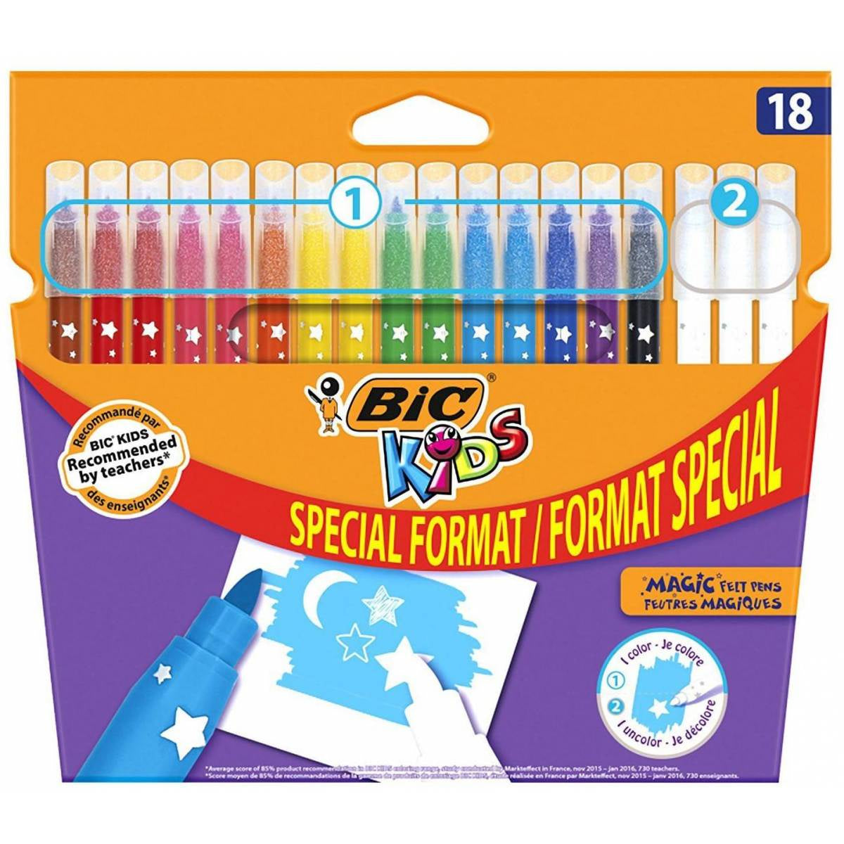 Bic - Feutres kids  magic 15+3