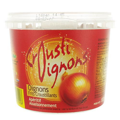 Crousti Oignons Frits Croustillants 100gr