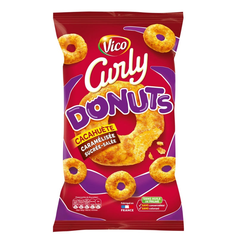 Curly Donuts Cacahuète 100gr