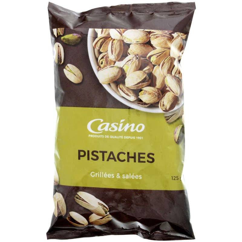 Casino Pistaches Grillées Salées 125gr