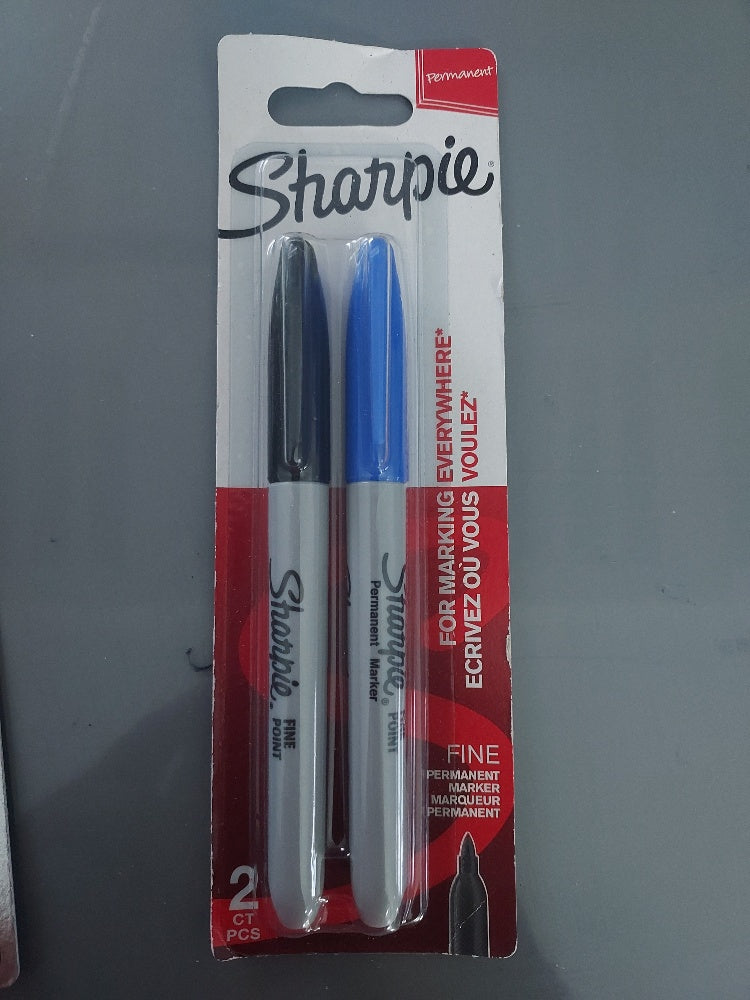 SHARPIE Lot de 2  Marqueurs permanent fin