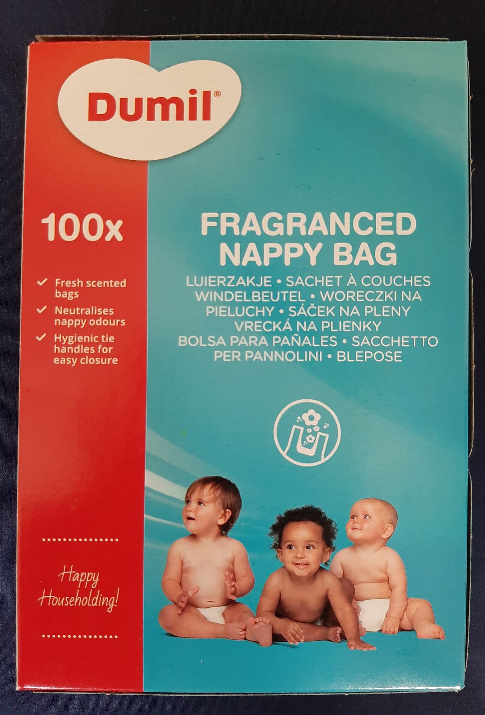 Sacs parfumés pour couches - 100 pcs