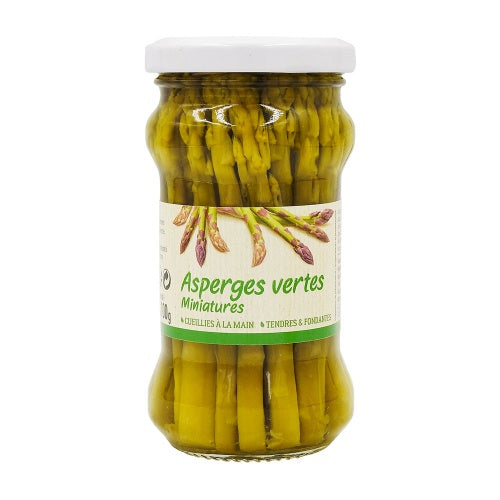 Asperges Vertes Miniatures  Bocal Pne 100gr