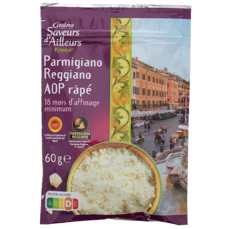 US Parmigiano Reggiano Rape 60gr